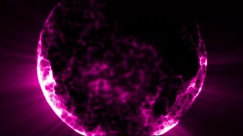Plasma energy sphere Stock Footage 325588115