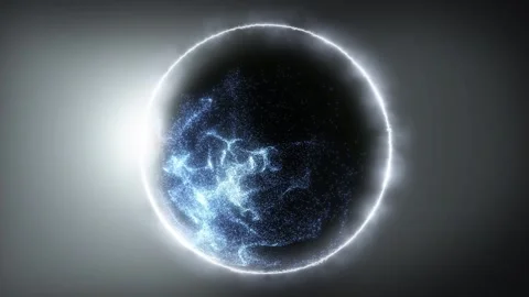 Plasma energy sphere Stock Footage 325588789