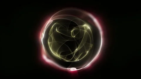 Plasma energy sphere Stock Footage 325591547