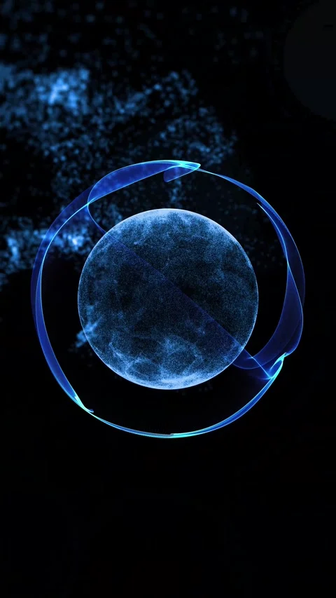 Plasma energy sphere Stock Footage 325592452
