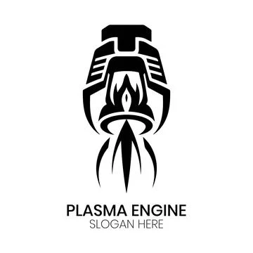 Plasma Engine Corporate Logo Design Stock Illustration