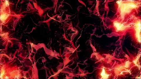 Plasma Fire VJ Loop Stock Footage 141945430