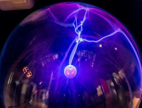 Plasma globe Stock Photos