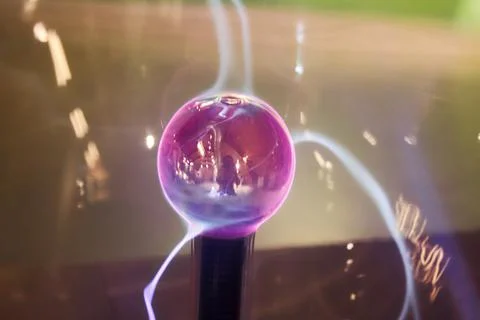 Plasma globe Stock Photos