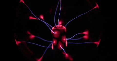 Plasma Globe Slow Motion 2 Video stock 247131730