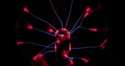 Plasma Globe Slow Motion Stock Footage 247131639