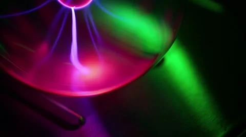 Plasma Lamp Arcing Stock Footage 44697752