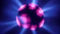 Plasma lamp close up on black background HD Footage