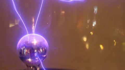 Plasma Lamp Stock Footage 24865446
