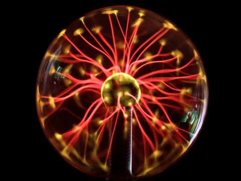 Plasma lamp Stock Illustration