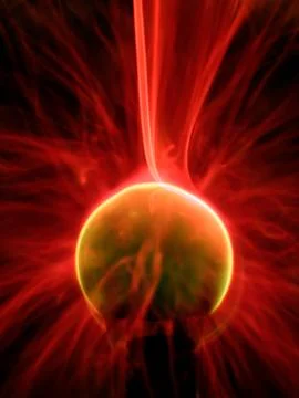 Plasma lamp Stock Illustration