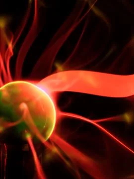 Plasma lamp Stock Illustration