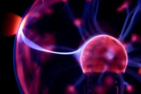 Plasma Lamp Foto stock