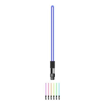Plasma light saber cartoon vector graphic Stockillustratie