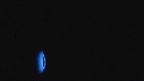 Plasma lighter being turned on in the dark Stock Footage 123869564