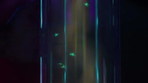 Plasma Magic In Inert Gas Of A Flask Tesla Stock Footage 88981621