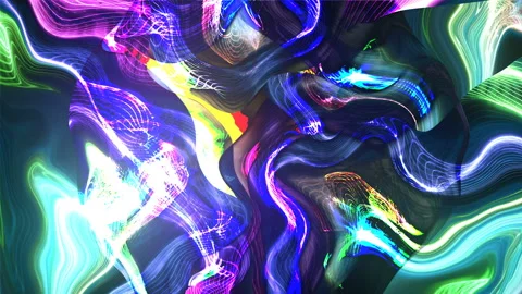 Plasma Mesh 4K 05 Stock Footage 112016338