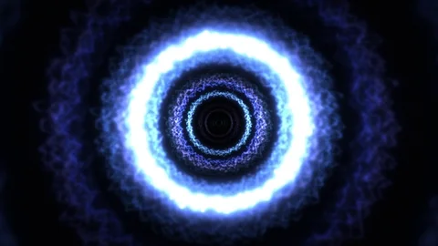 Plasma ring or wormhole into another dimension Stock-Footage 119806992