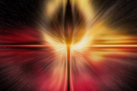 Plasma Solar Rays 2 Stock Footage 838654