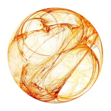 Plasma sphere Stock Illustration