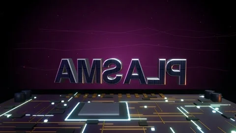 PLASMA Technology Concept Stockbeeldmateriaal 340073439