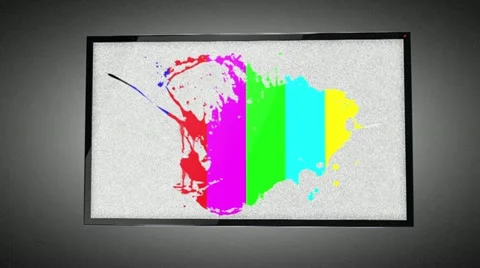 Plasma TV Stock Footage 10850200