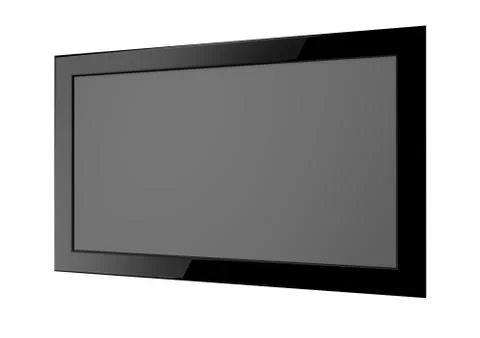 Plasma tv Stock Illustration