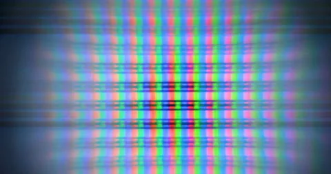 Plasma TV RGB dot macro Stock Footage 108719807