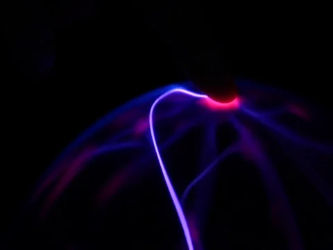 PlasmaBall finger Video stock 313260