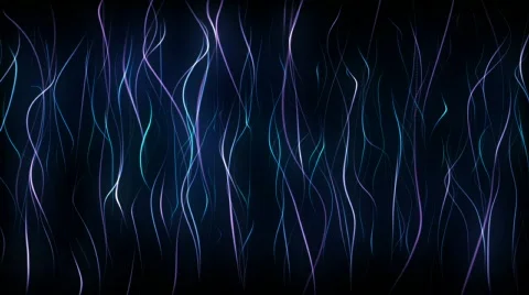 Plasmic Strings abstract animation Stock Footage 334105