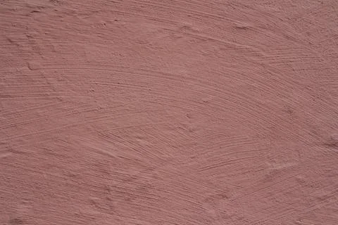 Plaster background, brown textured plaster wall, copy space, text space Stock Photos