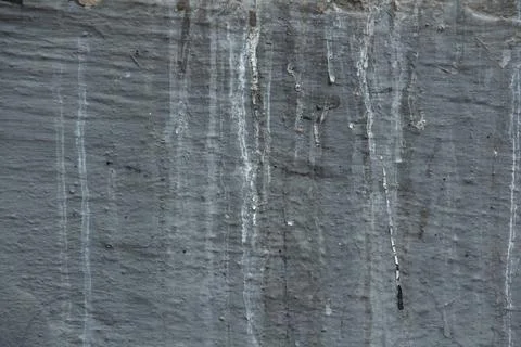 Plaster background, textured gray plaster wall, copy space, text space Stock Photos