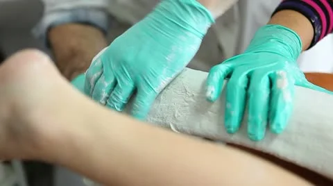 Plaster Stock Footage 10789679