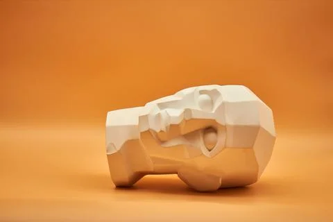 Plaster head. Stock Photos