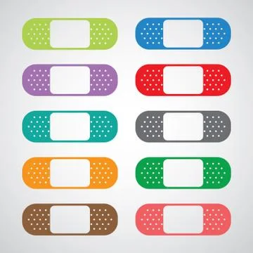 Plaster icon Stock Illustration