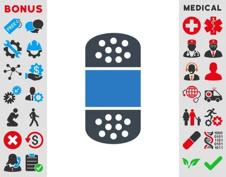 Plaster Icon Stock Illustration