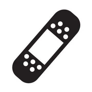 Plaster icon Illustrazione stock