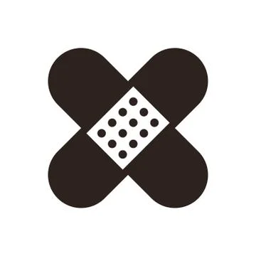 Plaster icon Stock Illustration