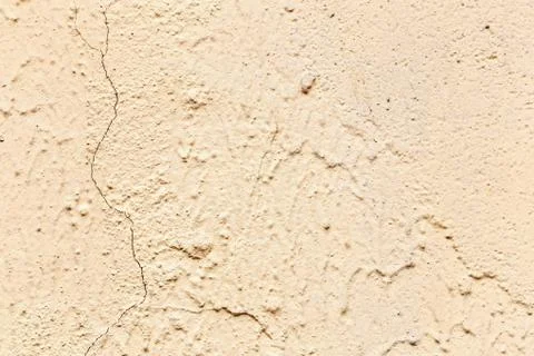 Plaster or cement texture light yellow color Stock Photos