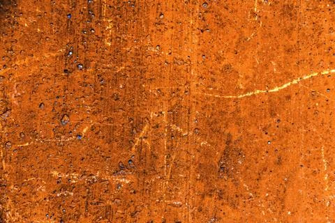 Plaster or cement texture orange color Stock Photos