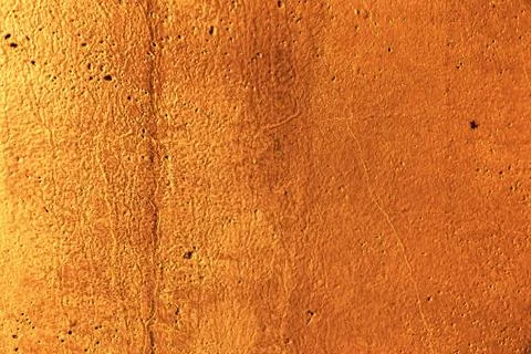 Plaster or cement texture orange color Stock Photos