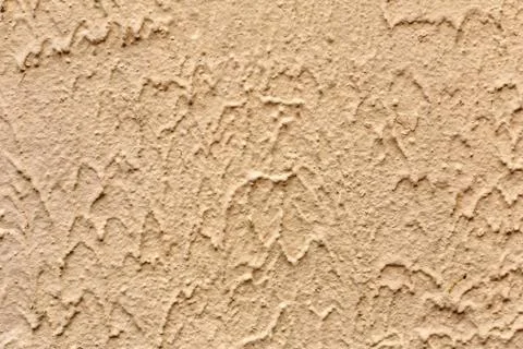 Plaster or cement texture yellow color Stock Photos