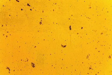 Plaster or cement texture yellow color Stock Photos