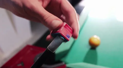 PLASTER POOL CUE 動画素材 25707079
