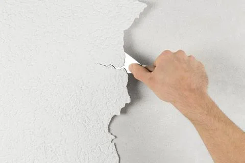 Plaster removal Stock Photos
