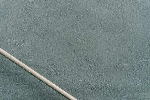 Plaster texture with deep facture painted in gray color Stock Photos