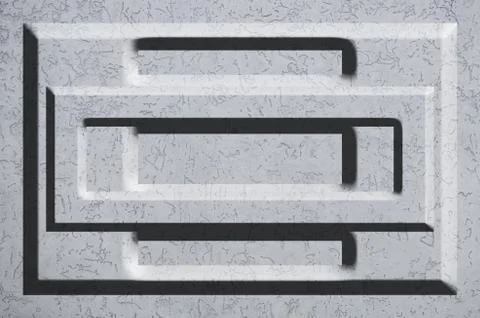 Plaster wall texture Foto stock