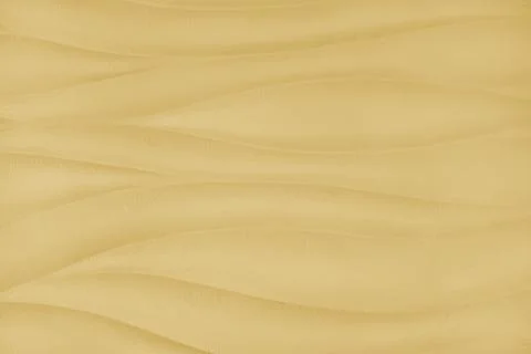 Plaster wall with volumetric relief surface wavy form pattern, yellow gypsu.. 스톡 사진
