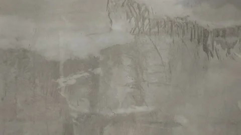 Plastered wall Stock Footage 154663933