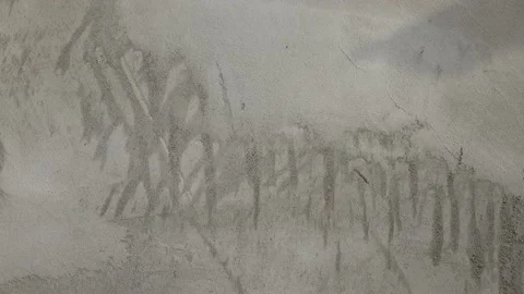 Plastered wall Stock Footage 154663980